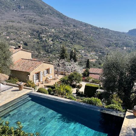Bed and Breakfast L'Escale Du Ciel Le Bar-sur-Loup Exterior foto
